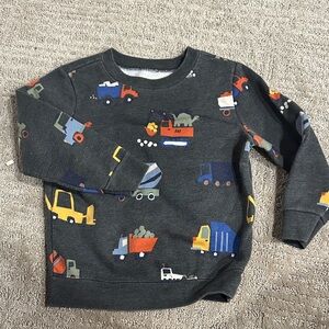 Garanimals Dark Gray Construction Sweatshirt